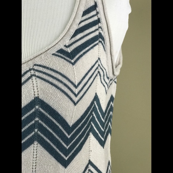 Banana Republic Chevron Boho Knit Tank Top size S - Picture 5 of 7